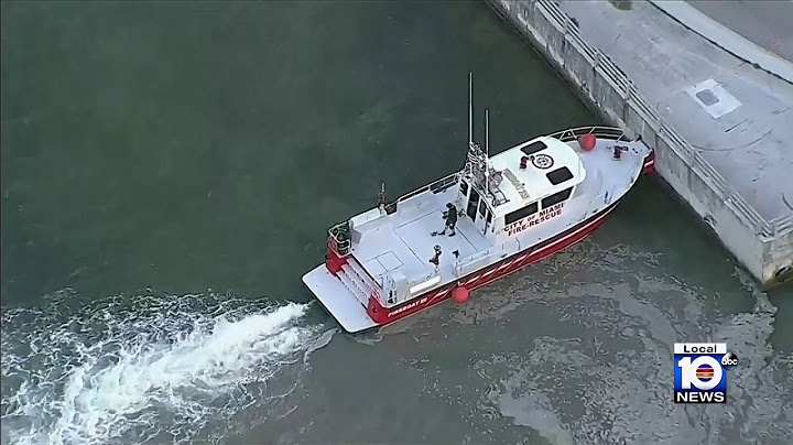 Woman dies after being rescued from Biscayne Bay