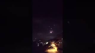 شاهد فرحة  ابناء غزة بعد اطلاق الصواريخ باتجاه البلدات المجاورة لغزة