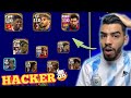 Omg i played vs a hacker  in efootball 23 mobile  all players 110 rating