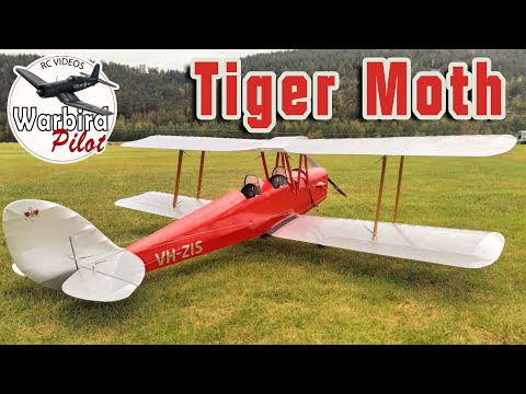 De-Havilland TIGER MOTH 1/6.2 RCモデル De-Havilland TIGER MOTH 1/6.2 RCモデル De-Havilland Tiger
