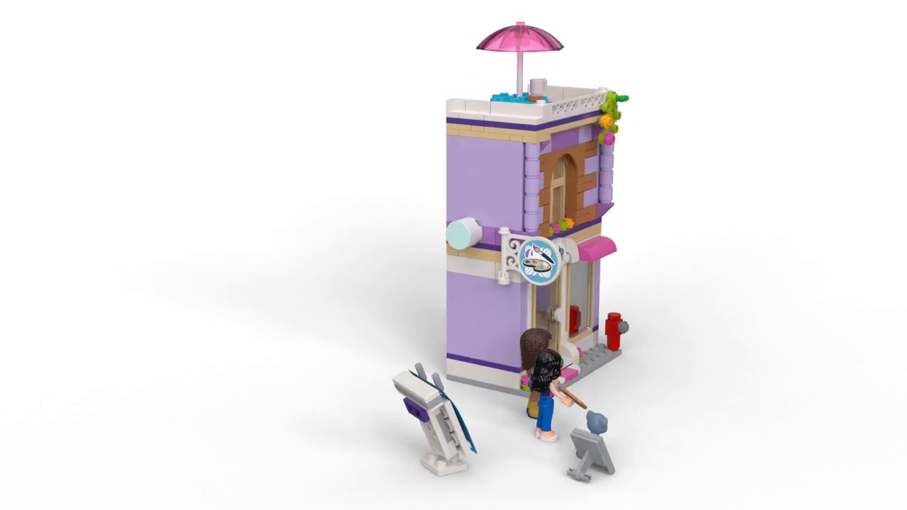 LEGO Friends 41365 Emma's kunstatelier 360°