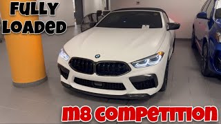 FULLY LOADED 2025 BMW M8 COMPETITION Cabriolet - Sakhir Orange M Carbon Bucket Seats