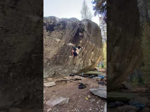 Beta Video for climb Hobo v9, Lake Tahoe