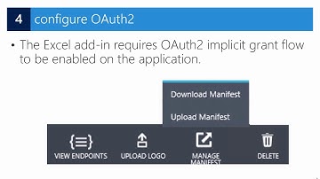 How Do I  Configure the Excel Add in in Microsoft Dynamics NAV 2017