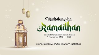 Ucapan Ramadhan 2021 untuk status di WA IG FB sosial media