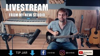 Livestream from my new studio | Talking, Jamming