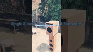 Single 8 Inch L-Port Ported Subwoofer Enclosure,Cont- 9334133791