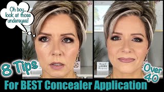 BEST Concealer Application Tips ~ How to Avoid Cakey & Crepey Under Eyes screenshot 4