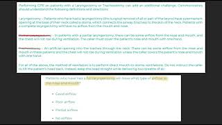 CritiCall Free Sample Question -  Reading Comprehension