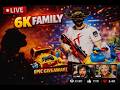 ROAD TO 6K FAMILY DAY 33 Free Fire Live TAMIL🔥 Play With Subscribers | Giveaway Matches #freefire