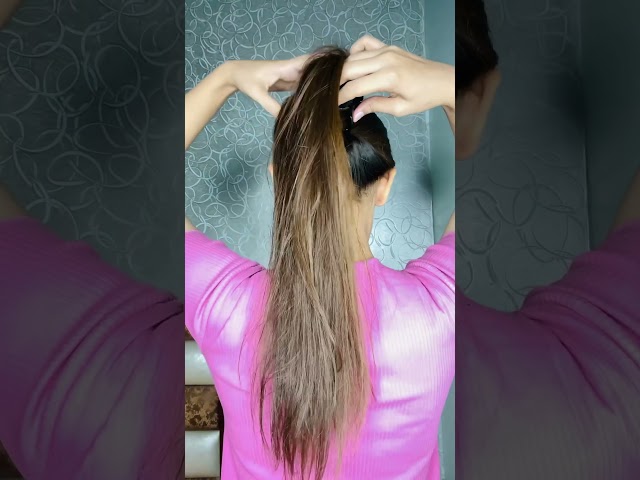 Correct hairstyle with clutcher #makeup #viral #trending #vlog #short #shorts #hairstyle #FARHA class=