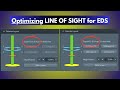 Optimizing LINE OF SIGHT when performing EDS in the S/TEM