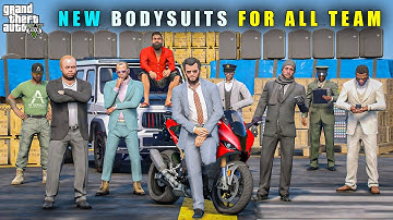 GTA 5 : NEW POWERFUL SUIT FOR ALL TEAM MEMBERS || BB GAMING