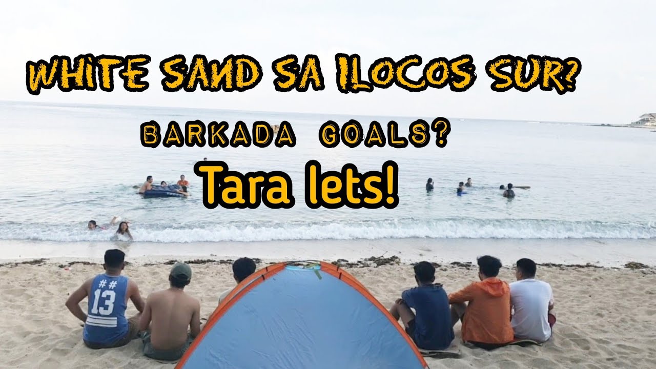 White beach in just 5 hours drive from Manila? San Esteban, Ilocos Sur!