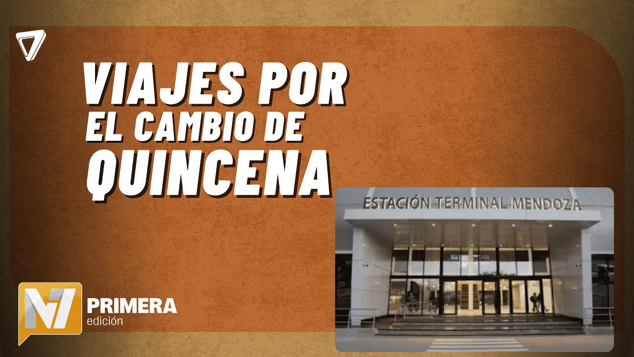 AHORA: hay MOVIMIENTO en la Terminal de Mendoza por el cambio de QUINCENA
