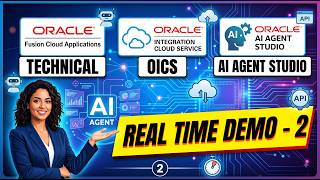 Oracle Fusion Cloud SAAS Technical | P-P Cycle | O-C Cycle | OICS | AI Agent Studio | Placement