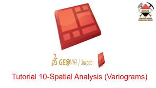 Surpac | Tutorial 10 - Spatial Analysis (Variograms)