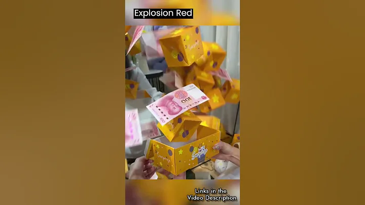 Birthday Surprise Gift Box Explosion for Money | Unique and Exciting Gift Idea