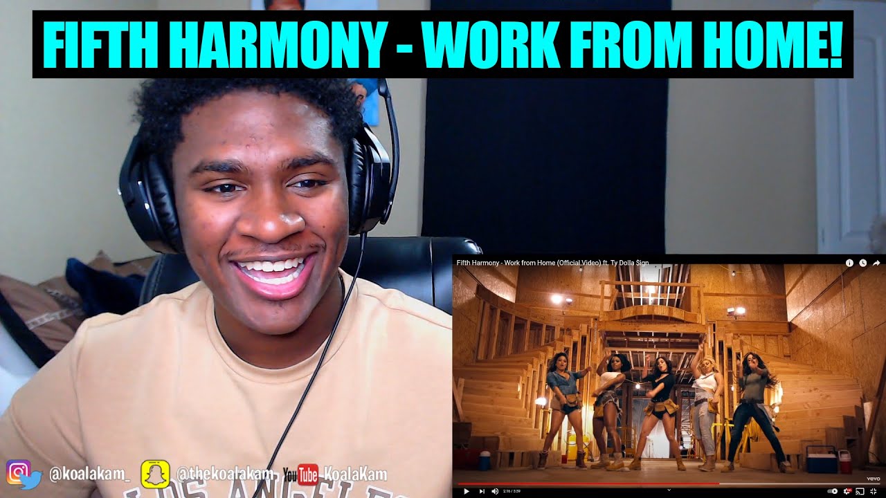 YouTube ALMOST gave me a STRIKE for this... Fifth Harmony - Work From Home | REACTION