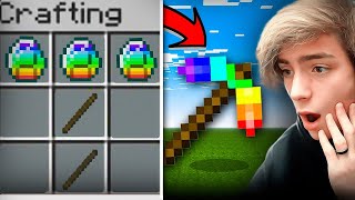 Minecraft მაგრამ CUSTOM PICKAXE დავამატე! 😱