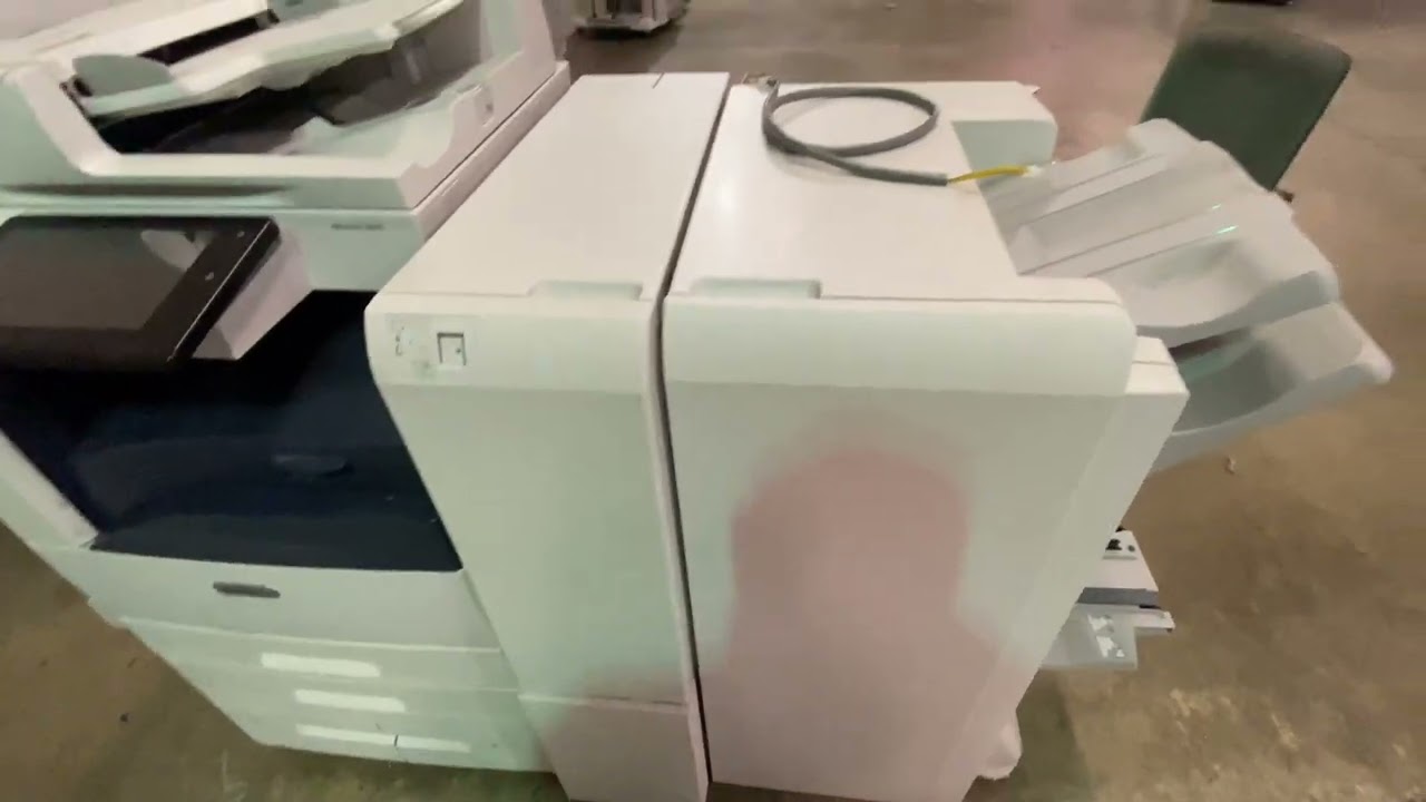 How to Install the C/Z Folder Unit on the Xerox PR Finisher