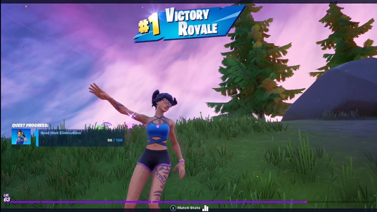 Fortnite Xbox One Gameplay 96 Solo Scuba Crystal Skin