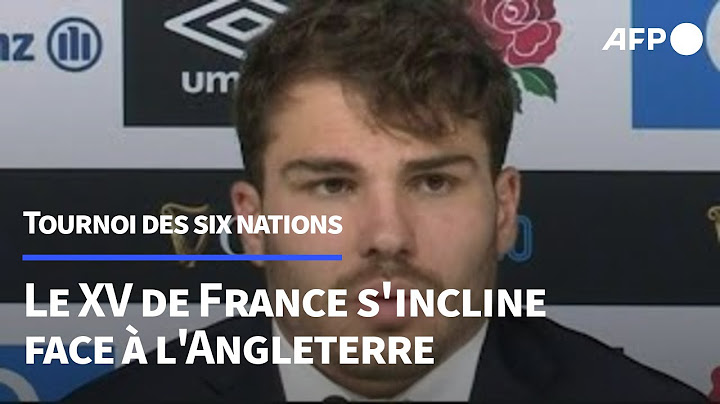 Six nations: l'Angleterre souffle la victoire au XV de France 26 à 25 | AFP