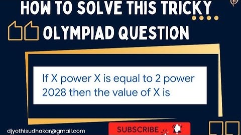 How to solve this tricky olympiad question. #olympiad #olympiadquestion