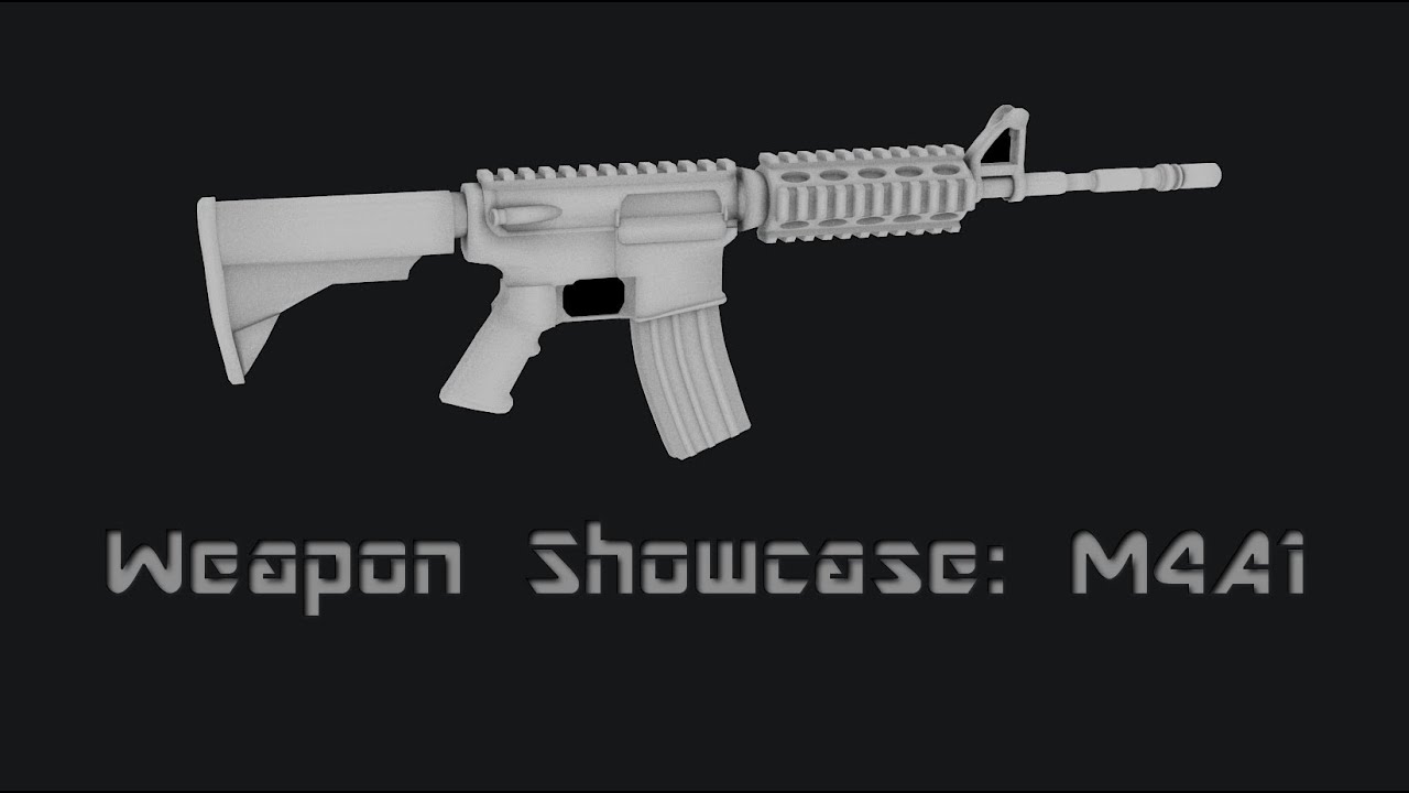 [TWG] [Unity3D] Tactical Warfare - Showcase - New Model "M4A1"