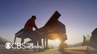 Classical pianist reimagines concert hall in the spectacular outdoors