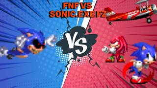 [FNF X SONIC.EXE FZ] Good, Canonico & Bad End (todos os finais, Hard mode)