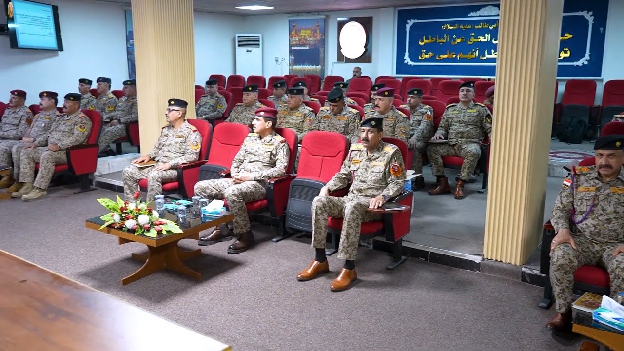 رئيس أركان الجيش يجري زيارة تفقدية إلى المفتشية العسكرية العامة في مجمع الكسرة