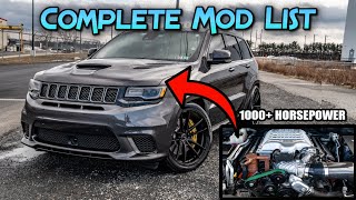 ALL OF THE MODIFICATIONS DONE TO THE TRACKHAWK
