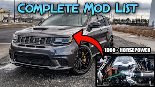 ALL OF THE MODIFICATIONS  DONE TO THE TRACKHAWK