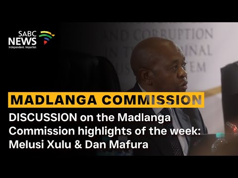 DISCUSSION On The Madlanga Commission Highlights Of The Week Melusi Xulu Dan Mafura