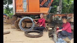 Download Lagu Genius Girl Challenge: Vervang de draaitafel van een graafmachine van 200 kg met de hand MP3 Download Lagu Genius Girl Challenge: Vervang de draaitafel van een graafmachine van 200 kg met de hand MP3