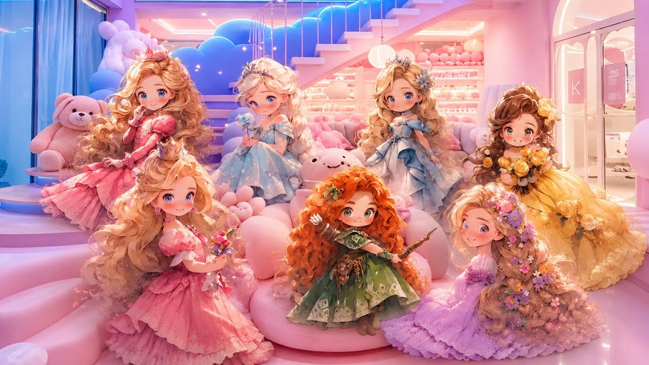よっしー　ミニー　ヴィランズ　プリンセス　アリス　トイストーリー プリンセス・スターライト💫 - YouTube