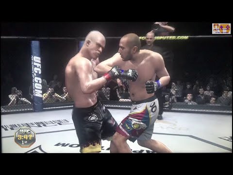 UFC Undisputed Title Mode Expert Level Classic Fight Brandon Vera Fight Five VS Tito Ortiz