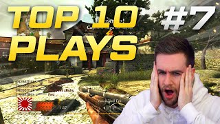 RIDICULOUS QUAD on World at War!! (Top 10 Cod Plays #7)