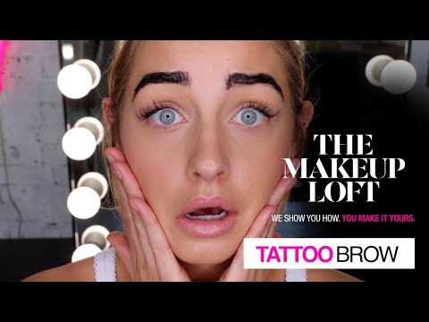 Tattoo Brow: Filled Brows for up to 3 days - Sammy Robinson - The Makeup Loft - Maybelline New York - 동영상