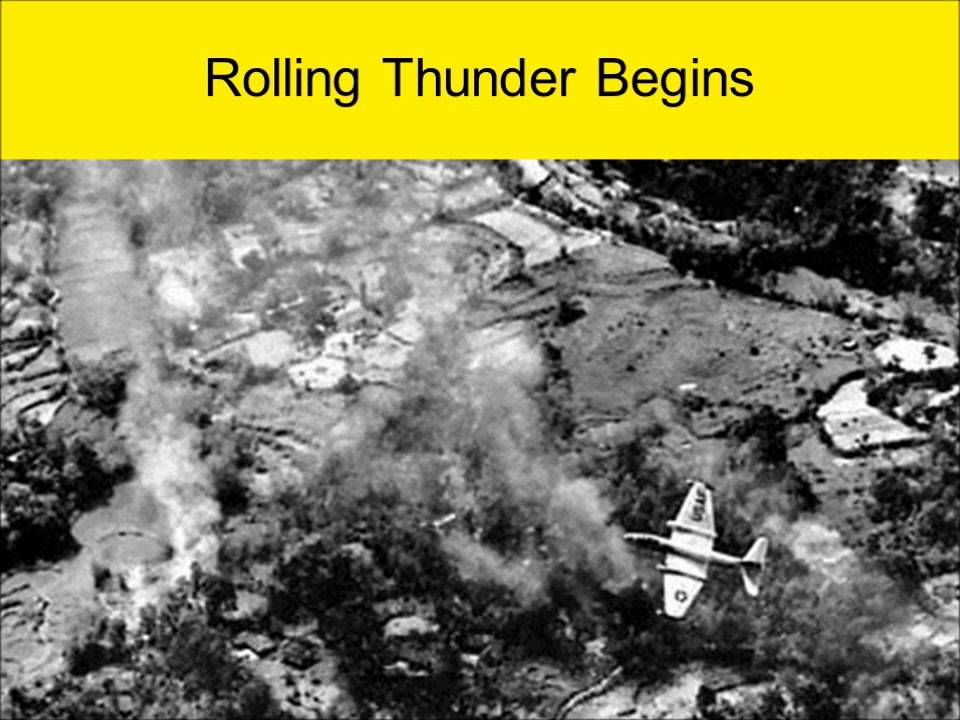 What was Operation Rolling Thunder?