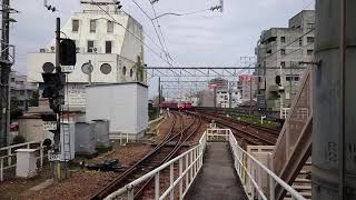 名鉄5700系5704F SR車 普通犬山行き 東岡崎入線