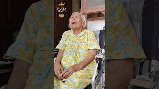 This grandma cried when she woke up thinking she had passed away #shorts #shortvideo #sad