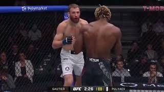 ATEBA GAUTIER vs ANDREY PULYAEV Fullfight highlights UFC324 #ufc324