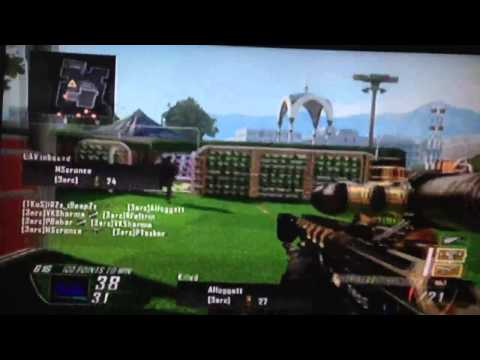 Black Ops 2: FFA Veteran Bots vs me with ballista  (trainin