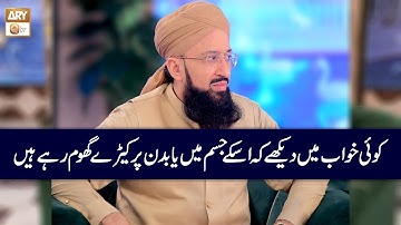 Khuwab Main Jism Par Keery Chalte Howe Dekhna | Mufti Muhammad Sohail Raza Amjadi