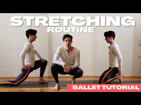 BALLET TUTORIAL |  STRETCHING ROUTINE FOR BALLET DANCERS