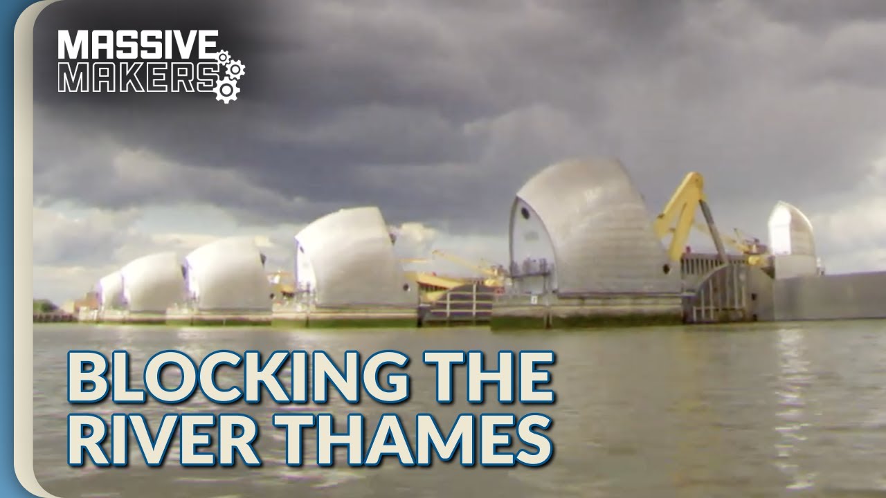 Thames Barrier Holds Back Storm Surges | How Machines Work