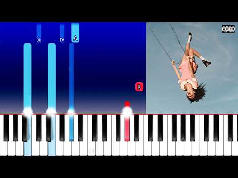 Olivia Rodrigo - stupid song (Piano Tutorial)