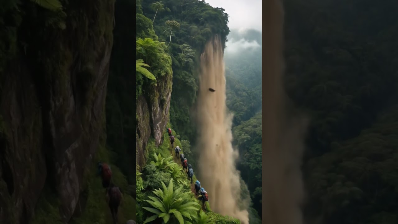 Epic Hiking Fail on Dangerous Mountain Trai